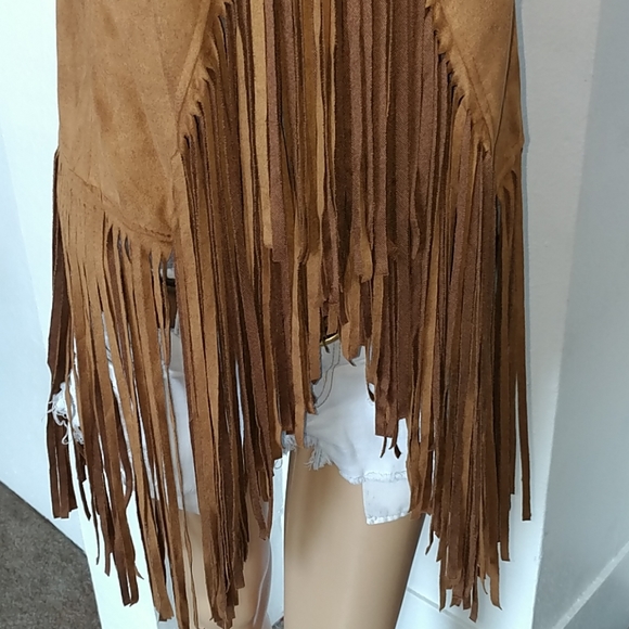 New Faux Suede Vest - Picture 3 of 4